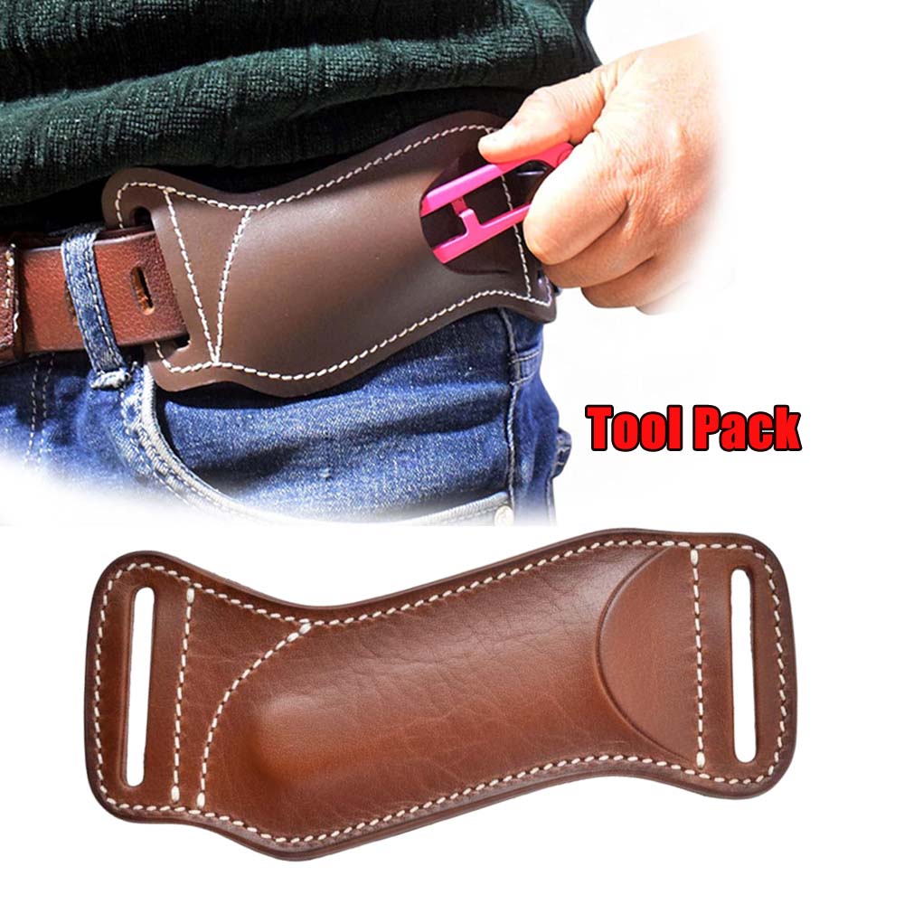 Edc Carry Belt Leather - 허리에 착용하는 EDC 나이프 쉬스, 전술용