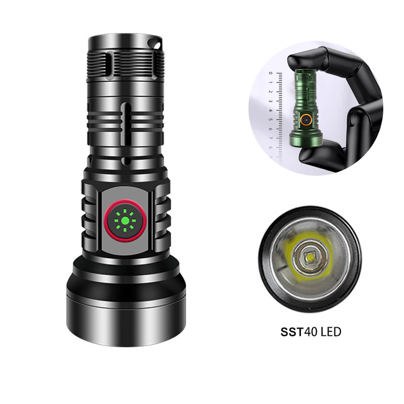 Edc (Every Day Carry - USB 충전식 고출력 소형 EDC 18350,