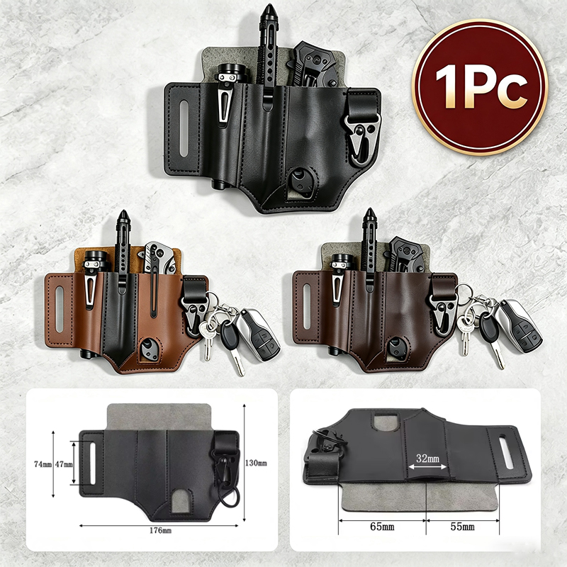 Edc Carry Belt Leather - 멀티 도구 칼집 용 가죽 칼집