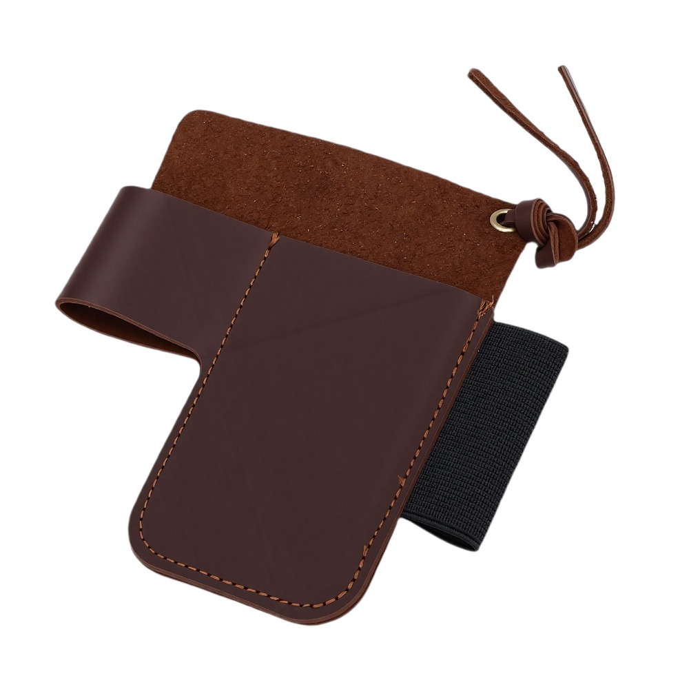 Edc Carry Belt Leather - 내구성 있는 소가죽 멀티툴 시스루(케이스) 펜