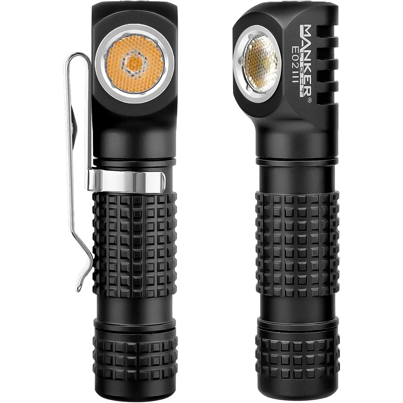Edc Carry Flashlight - 맨커 E02III 일상용 손전등, USB-C 충전식