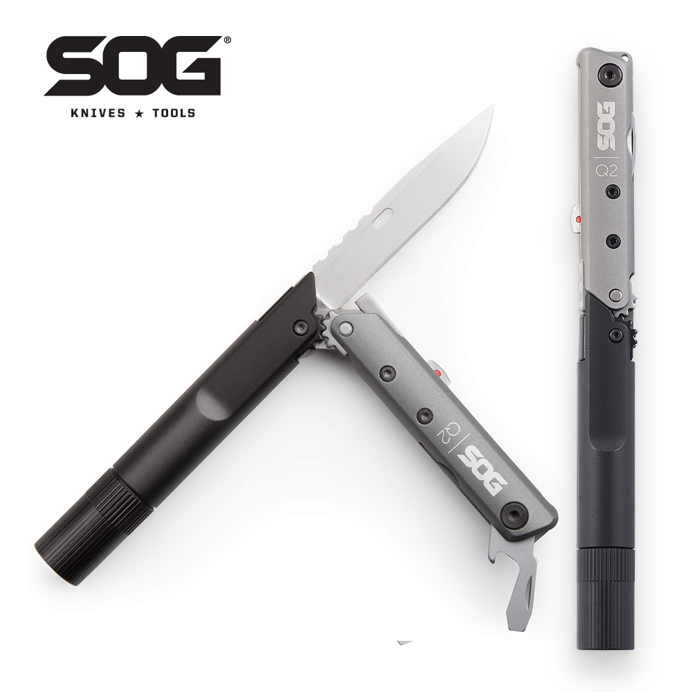 Edc Carry Flashlight - SOG BATON Q2 4 in 1