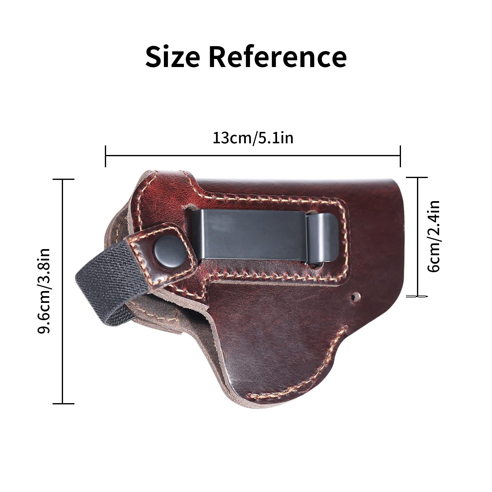 전술 가죽 숨겨진 캐리 글록 홀스터 몰리 허리 권총 홀 - Edc Carry Belt Leather 리뷰 및 가격