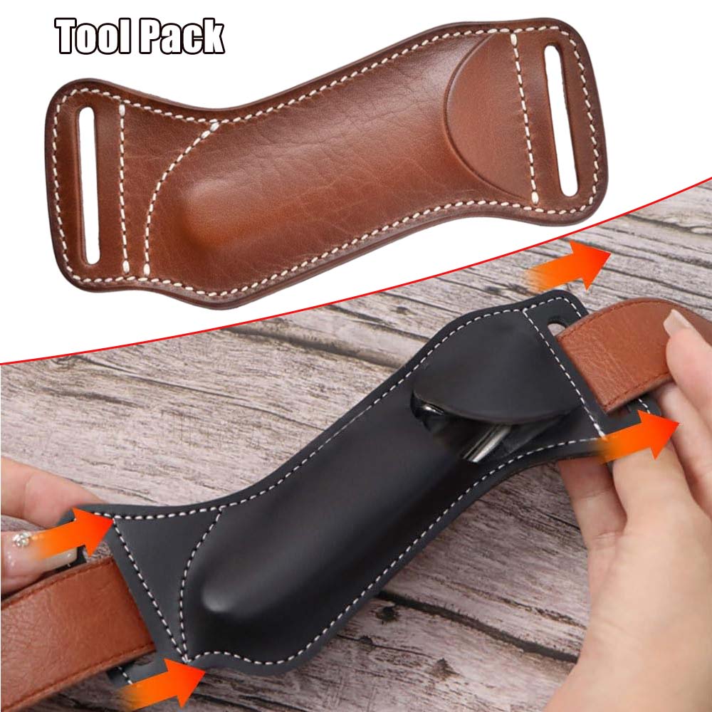 전술 도구 파우치 EDC 접이식 나이프 칼집 허리 장착 - Edc Carry Belt Leather 리뷰 및 가격