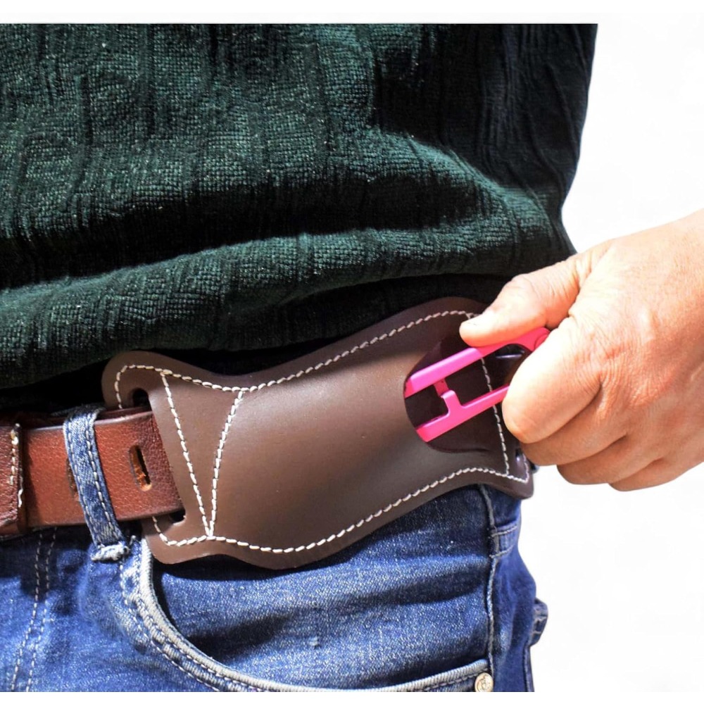 전술 도구 파우치 EDC 접이식 나이프 칼집 허리 장착 - Edc Carry Belt Leather 리뷰 및 가격