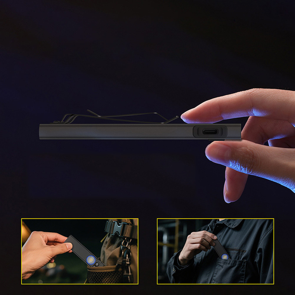 650루멘 USB-C 충전식 EDC 손전등, 스트로브  - Edc Carry Flashlight 리뷰 및 가격