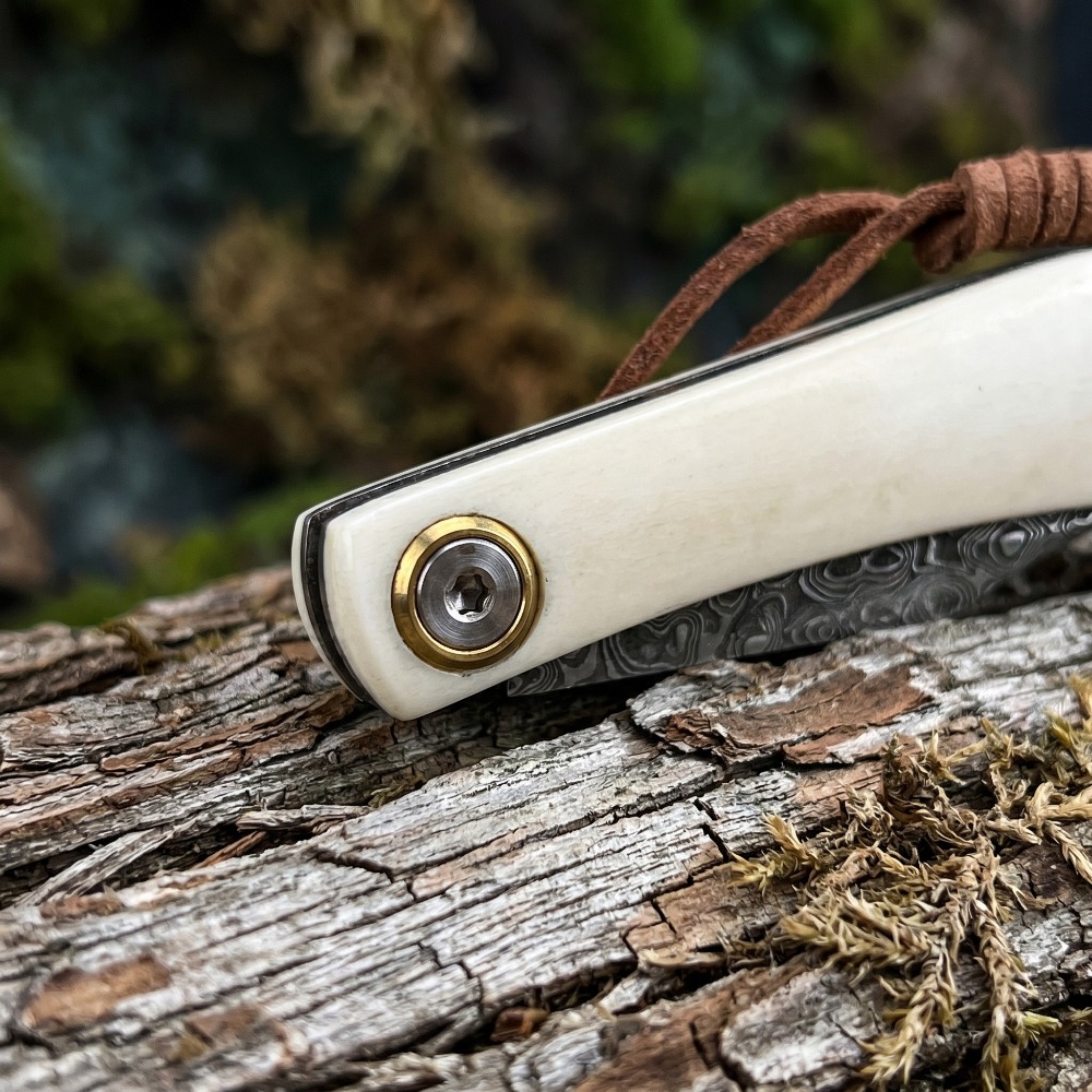 야외용 접이식 칼 황소뼈 손잡이 소형 포켓 나이프 데일 - Edc Carry Pocket Knife 리뷰 및 가격