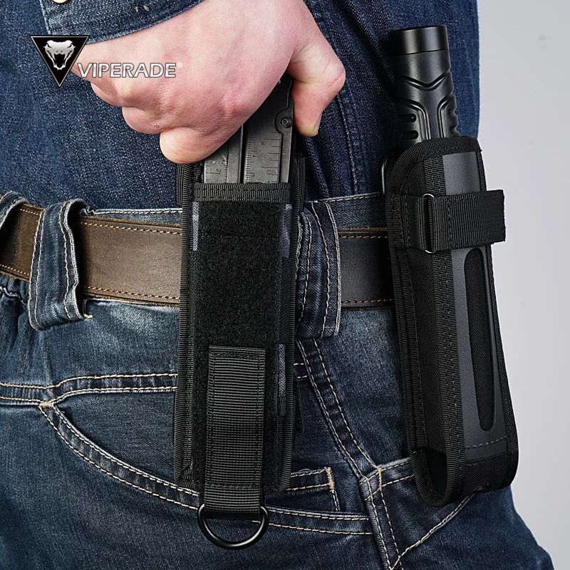 VIPERADE 손전등 홀스터, 500D 나일론 MOL - Edc Carry Flashlight 리뷰 및 가격
