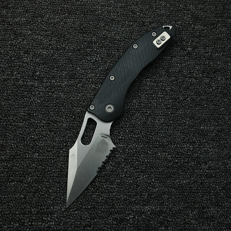 LEMIFSHE 수동 스티치 질감 G10 핸들 딥 캐리 - Edc Carry Pocket Knife 리뷰 및 가격