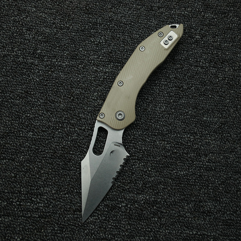 LEMIFSHE 수동 스티치 질감 G10 핸들 딥 캐리 - Edc Carry Pocket Knife 리뷰 및 가격