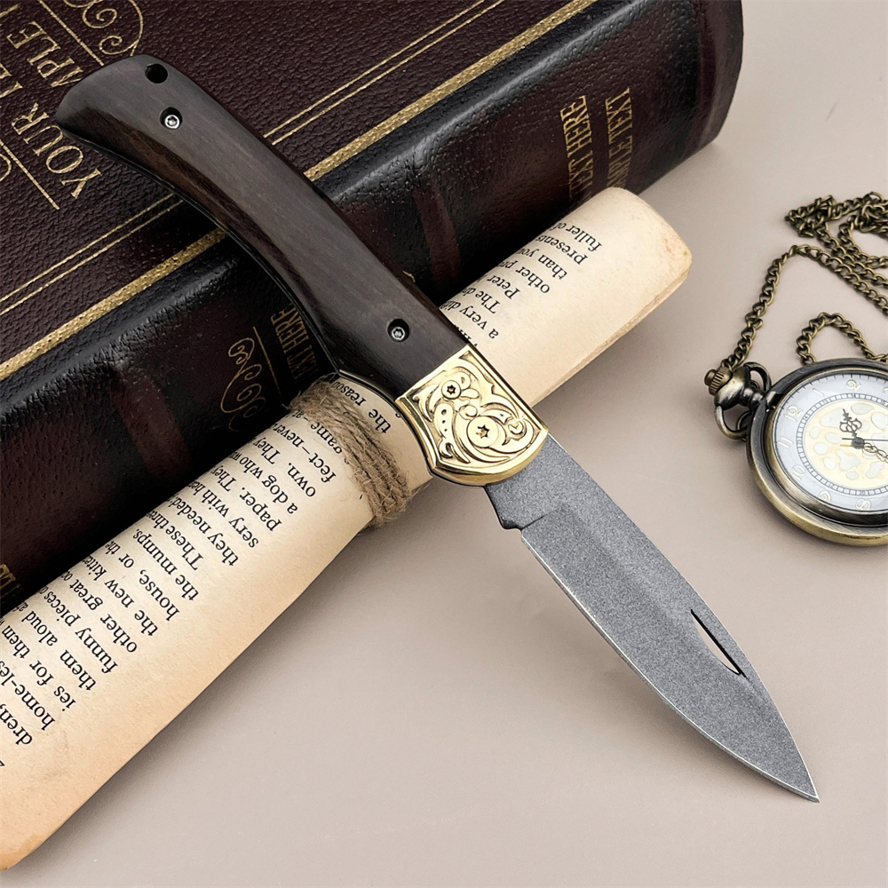EDC 포켓 접이식 나이프, 단조강 블레이드와 흑단 나 - Edc Carry Pocket Knife 리뷰 및 가격