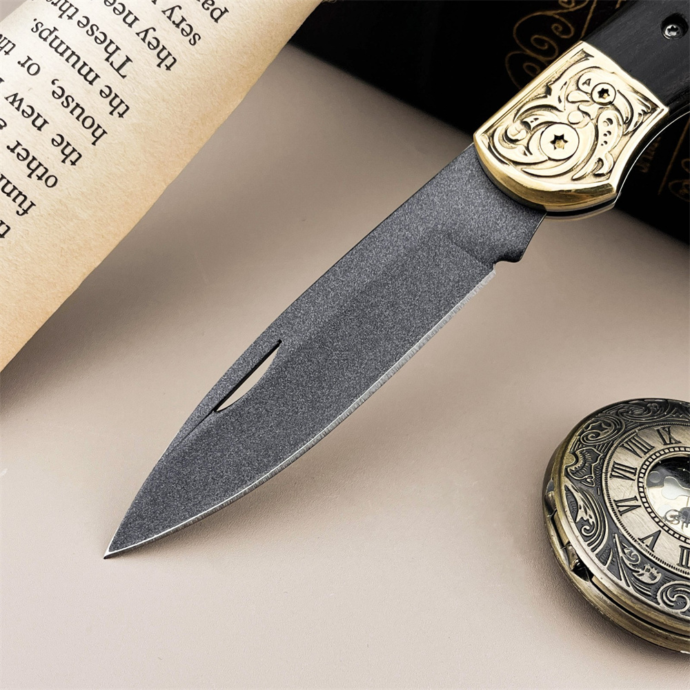 EDC 포켓 접이식 나이프, 단조강 블레이드와 흑단 나 - Edc Carry Pocket Knife 리뷰 및 가격