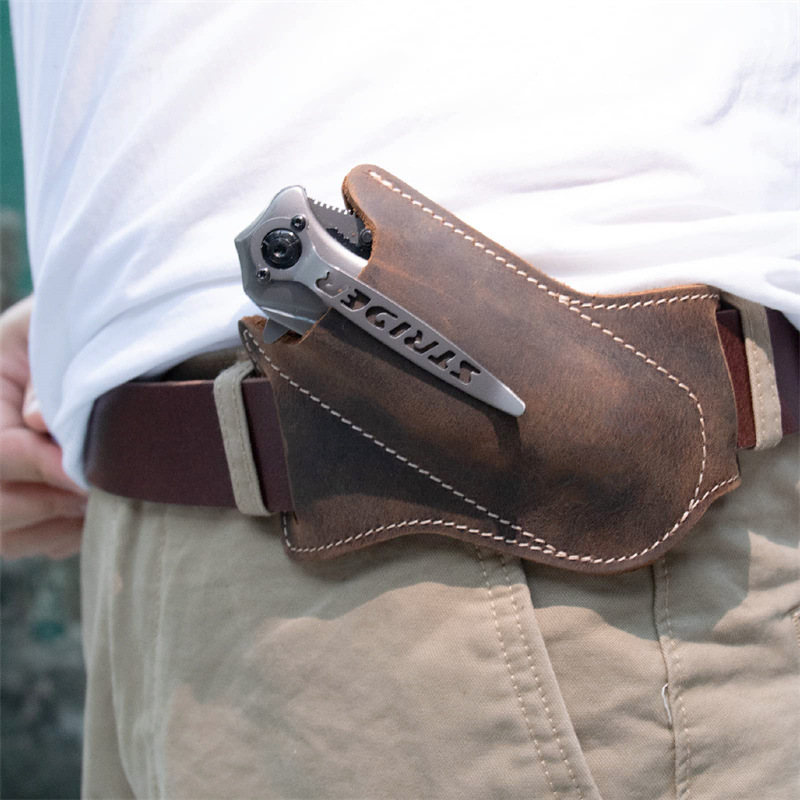 EDC 야외 생존 도구 파우치 전술 허리 캐리 접이식  - Edc Carry Belt Leather 리뷰 및 가격